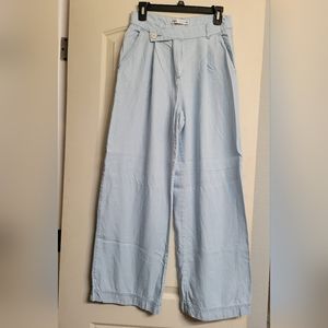 Zara straight denim pants